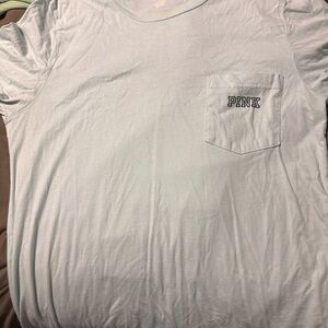 PINK Victoria's Secret  Light Blue T-Shirt